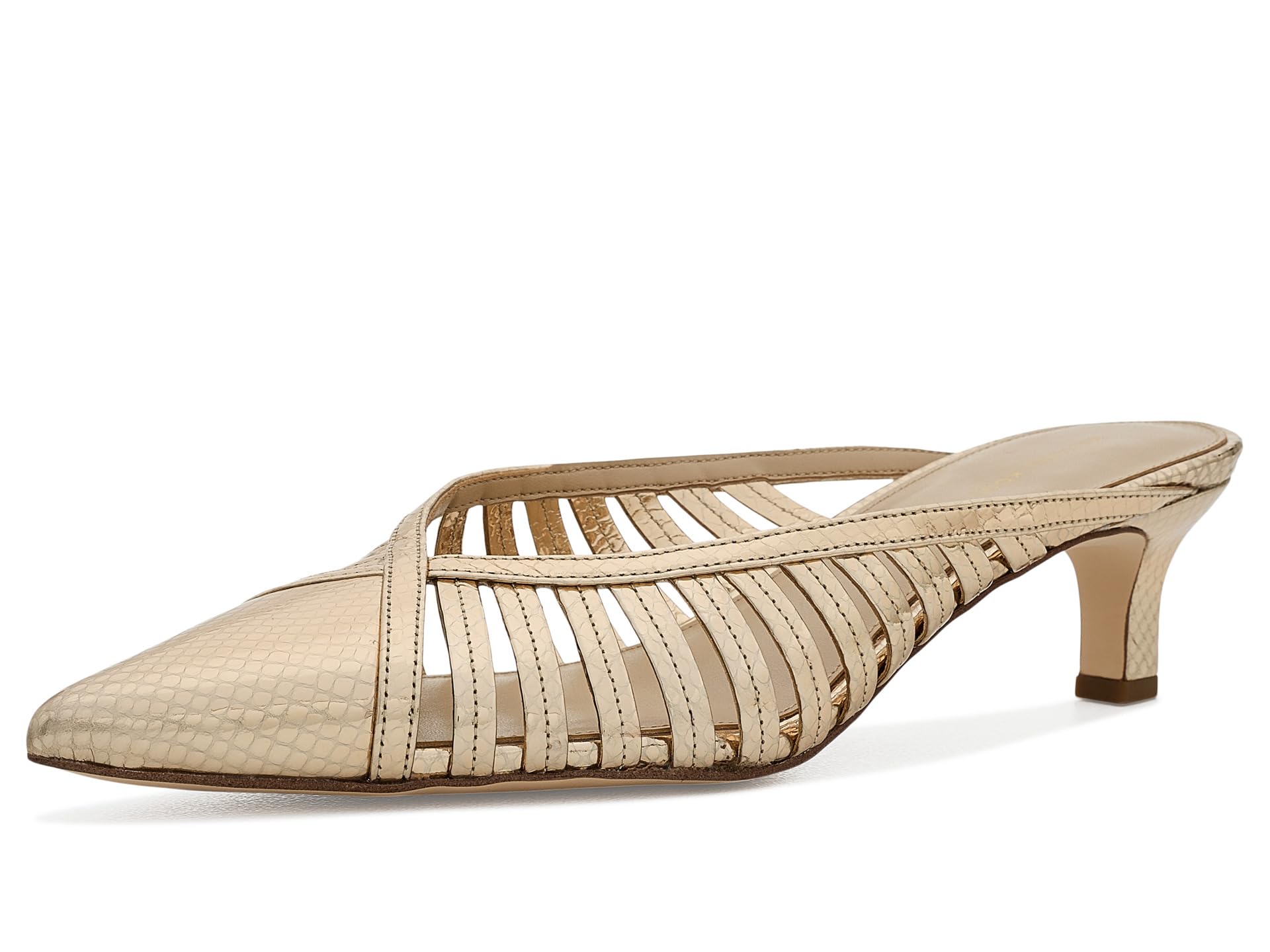 Adriana Kitten Mule Pumps