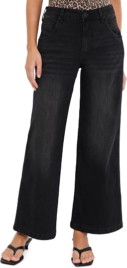 Джинсы Petite Jodi High-Rise Fab AB Straight Leg Dip Coop Pockets in Luscious