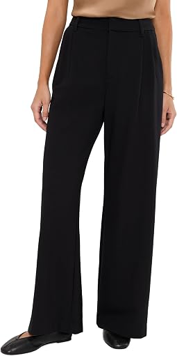 Petite Cheryl Super High-Rise Wide Leg in Black