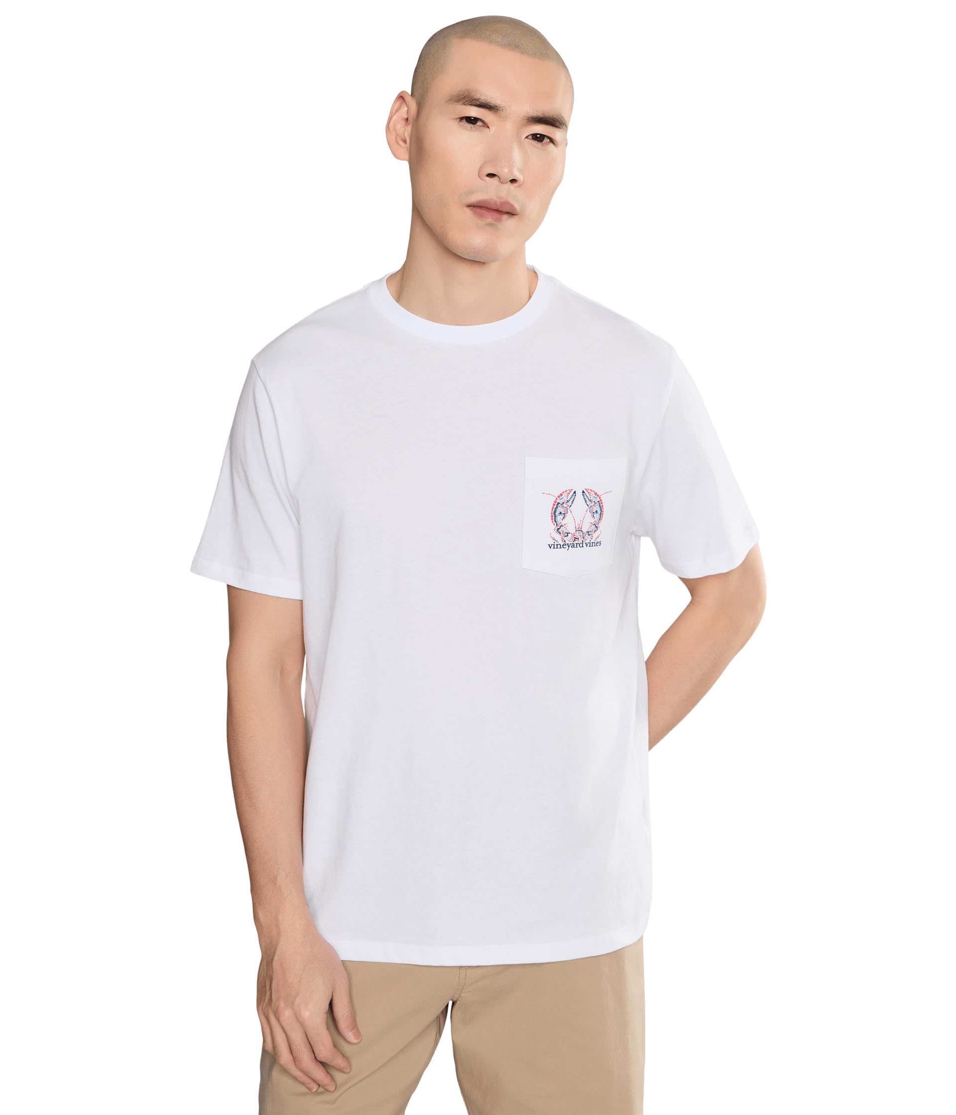 Футболка Vineyard Vines Lobster Short Sleeve Pocket Tee