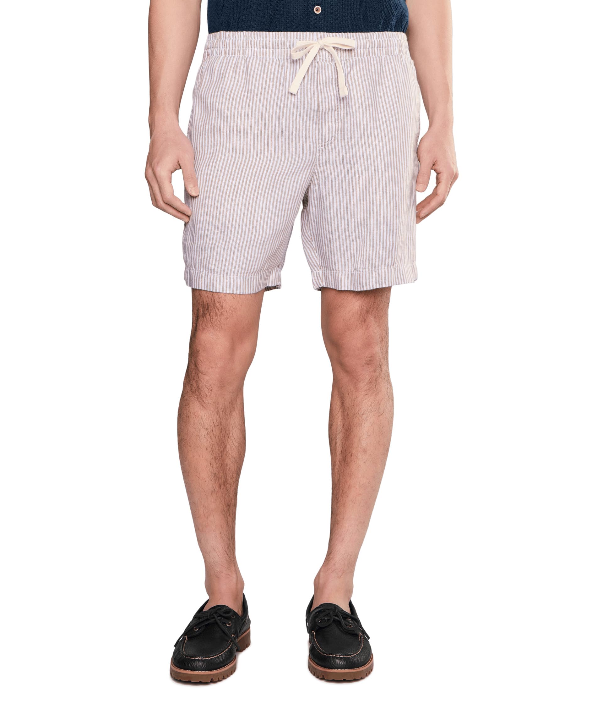 7" Surfside Pull-On Linen Shorts