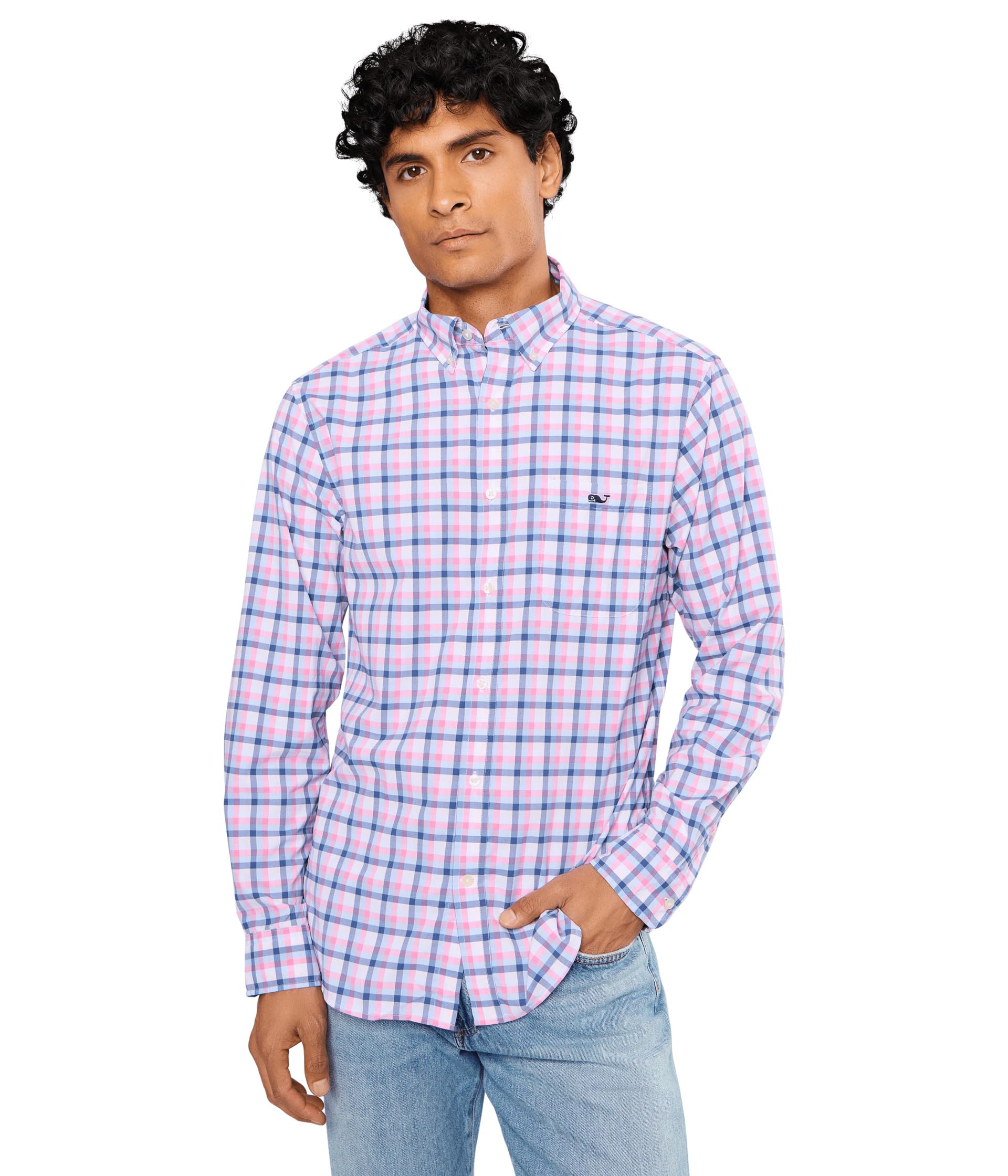 Grenadine Check FRWT Performance Shirt