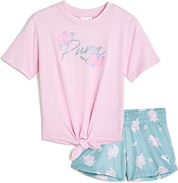T-Shirt & Mesh Shorts Set (Toddler)