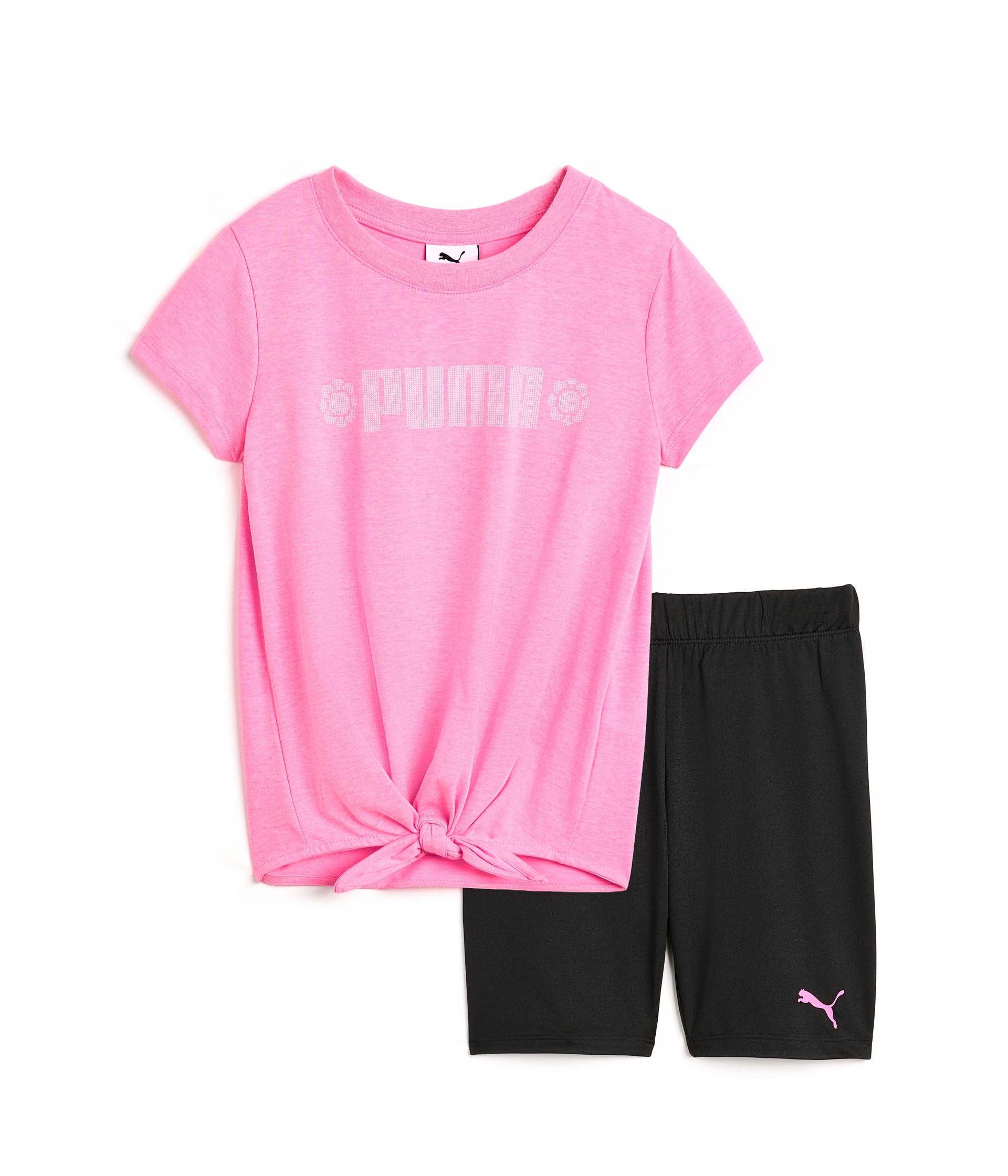 T-Shirt & Bike Shorts Set (Big Kid)