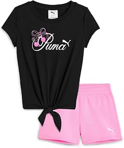 T-Shirt & Fleece Shorts Set (Little Kid)