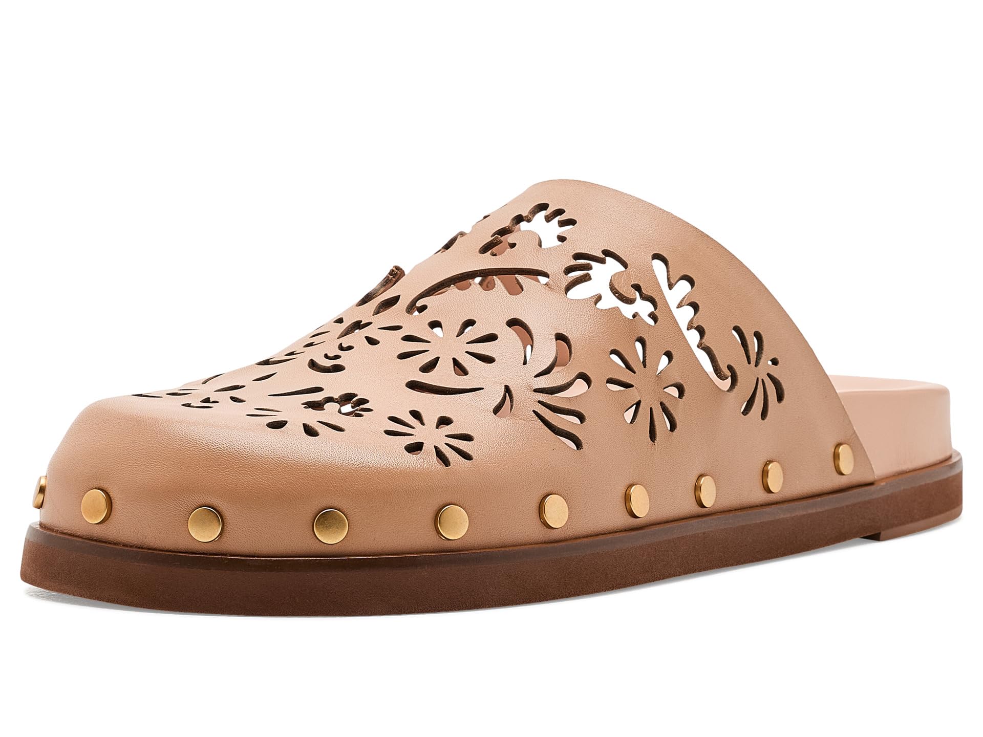 Lace Leather Anatomic Mule