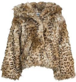 Cleo Faux Fur Coat (Toddler/Little Kid/Big Kid)