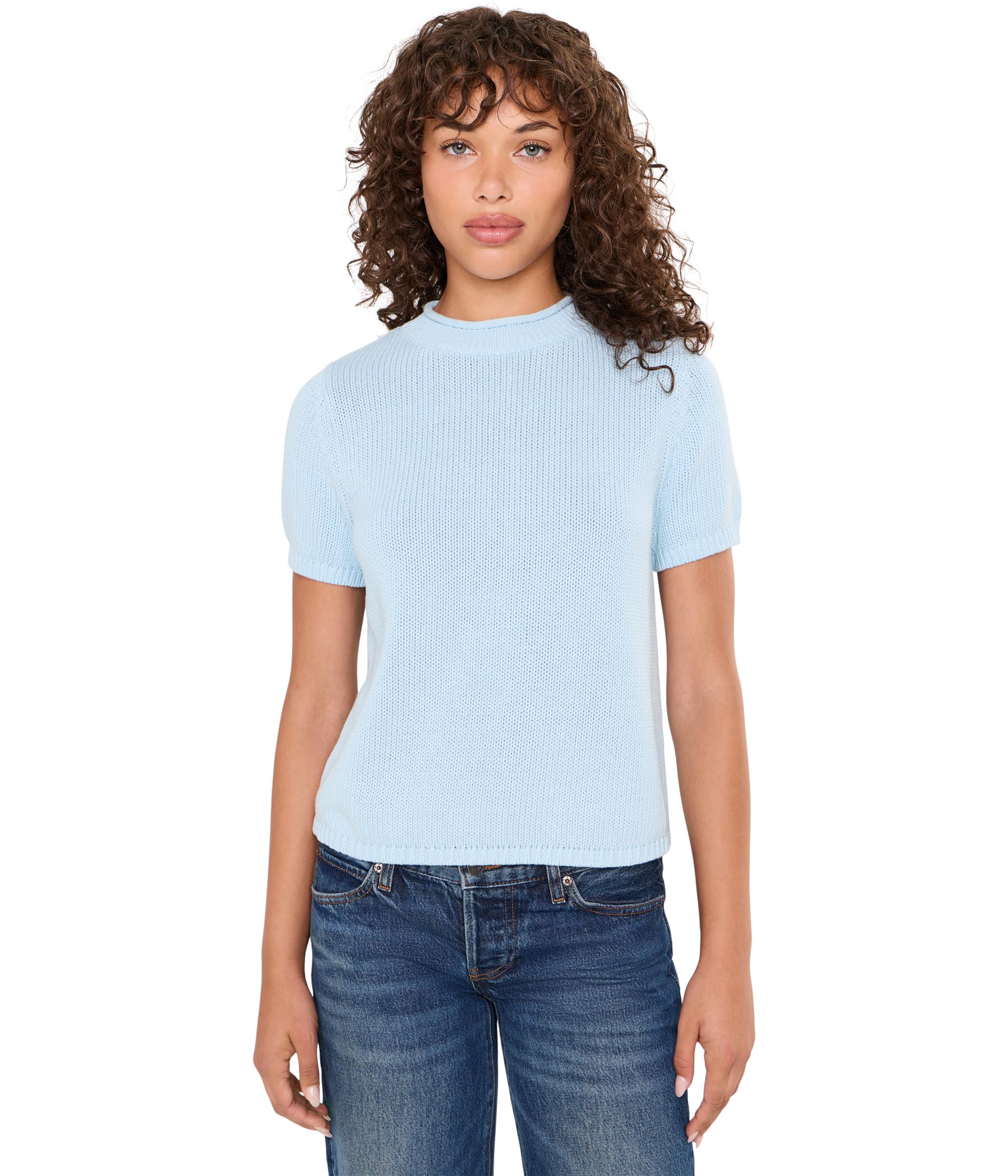 Banks Rolled Edge Sweater Tee