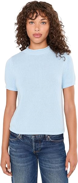 Banks Rolled Edge Sweater Tee