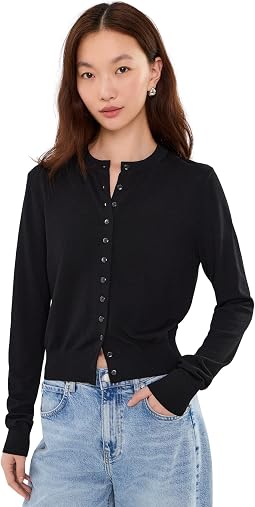 Кардиган Winona Long Sleeve Button Crew Cardi
