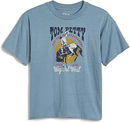 Tom Petty Way Out West Crew Neck T-Shirt (Little Kid/Big Kid)