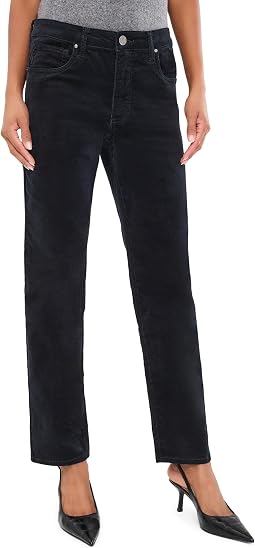 Джинсы Quinn Corduroy High-Rise Fab Ab Mom Jeans