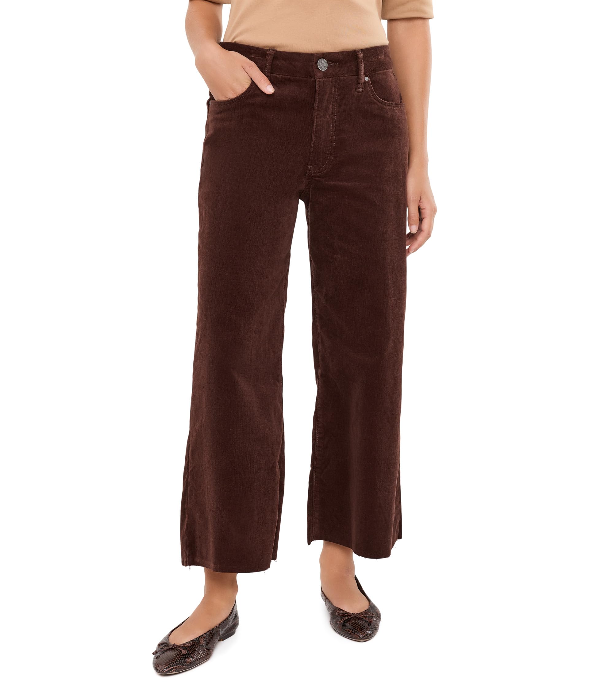 Petite Meg Corduroy High-Rise Wide Leg
