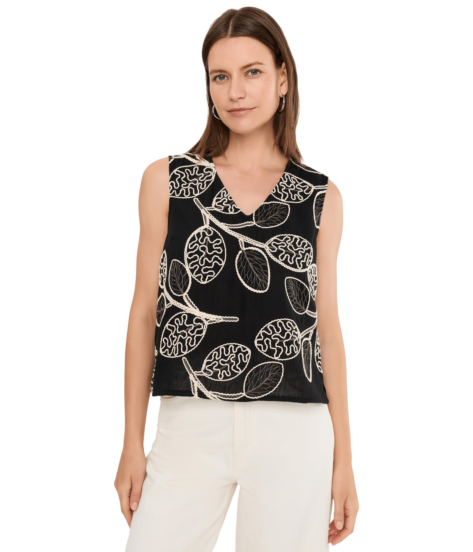 Блузка V-Neck Sleeveless