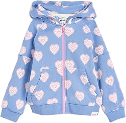 Heart Burst Full-Zip Hoodie (Toddler/Little Kid/Big Kid)