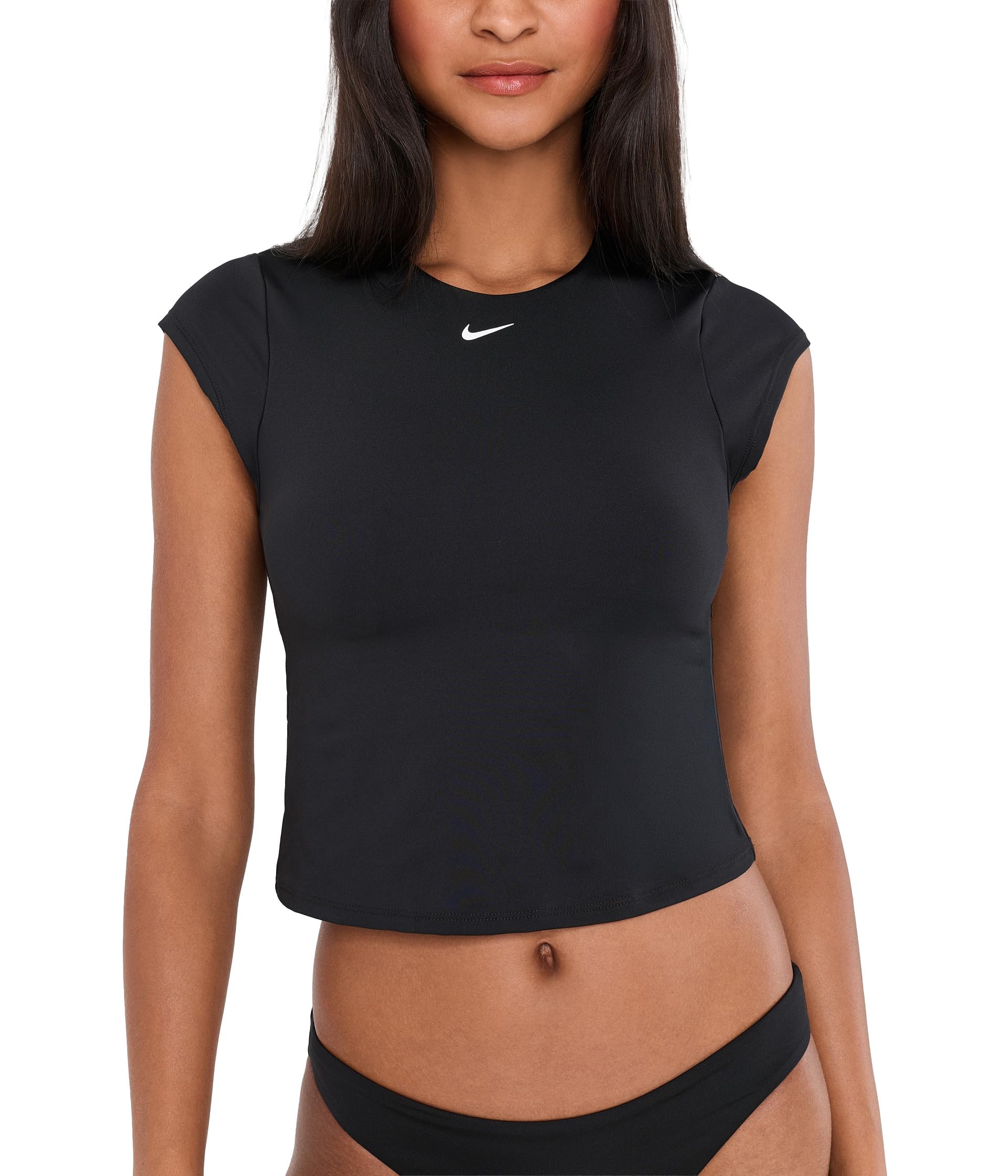 Essential Cap Sleeve Swim Top