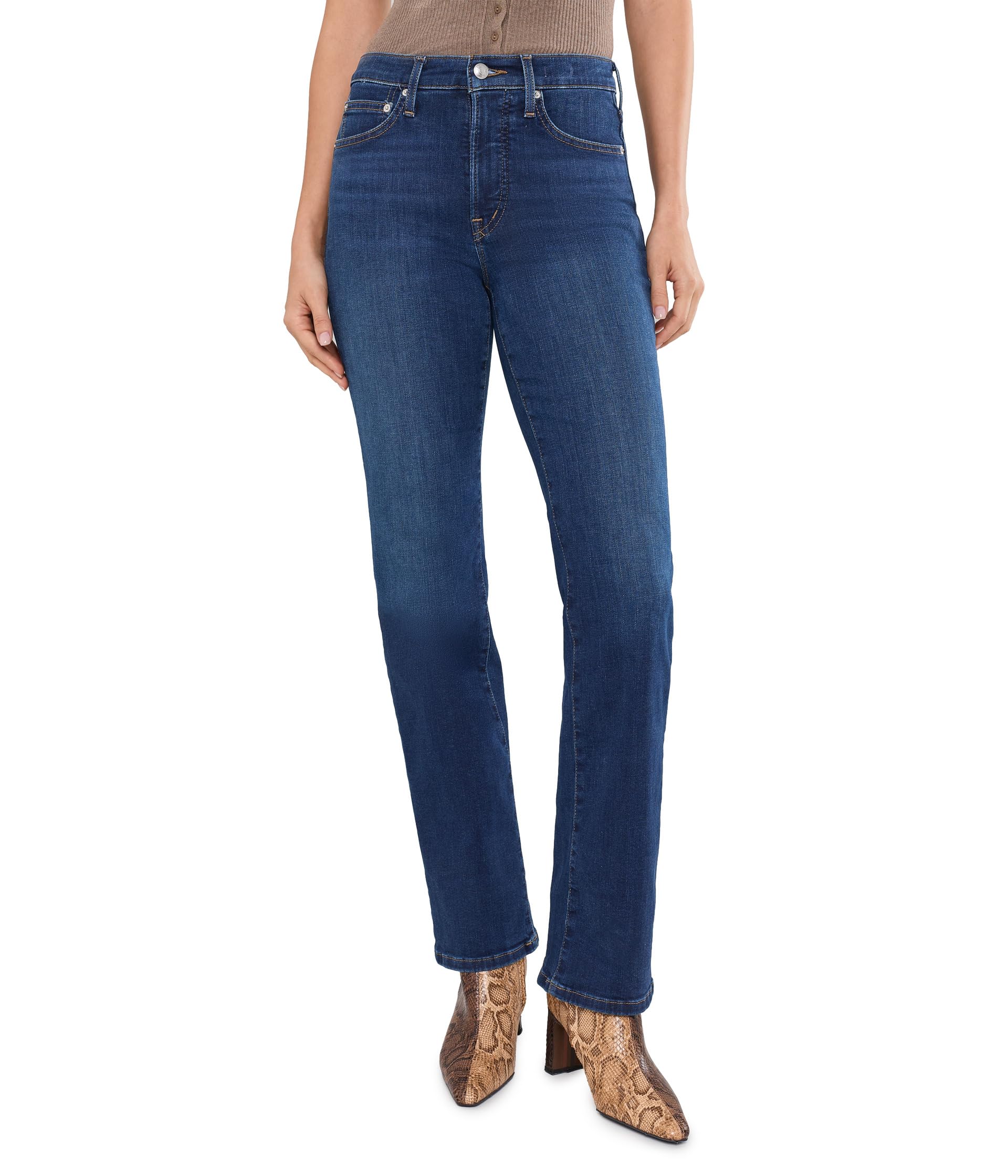 The Straight Jean in Super Stretch Denim