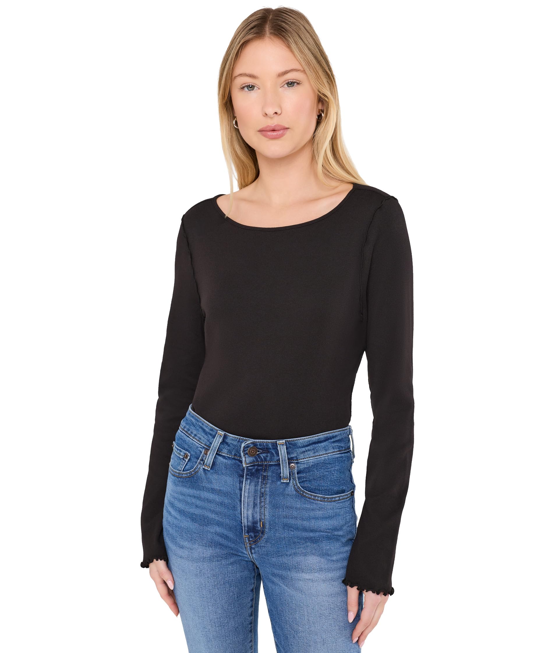 Kit Flared Sleeve Long Sleeve Boatneck верхняя одежда