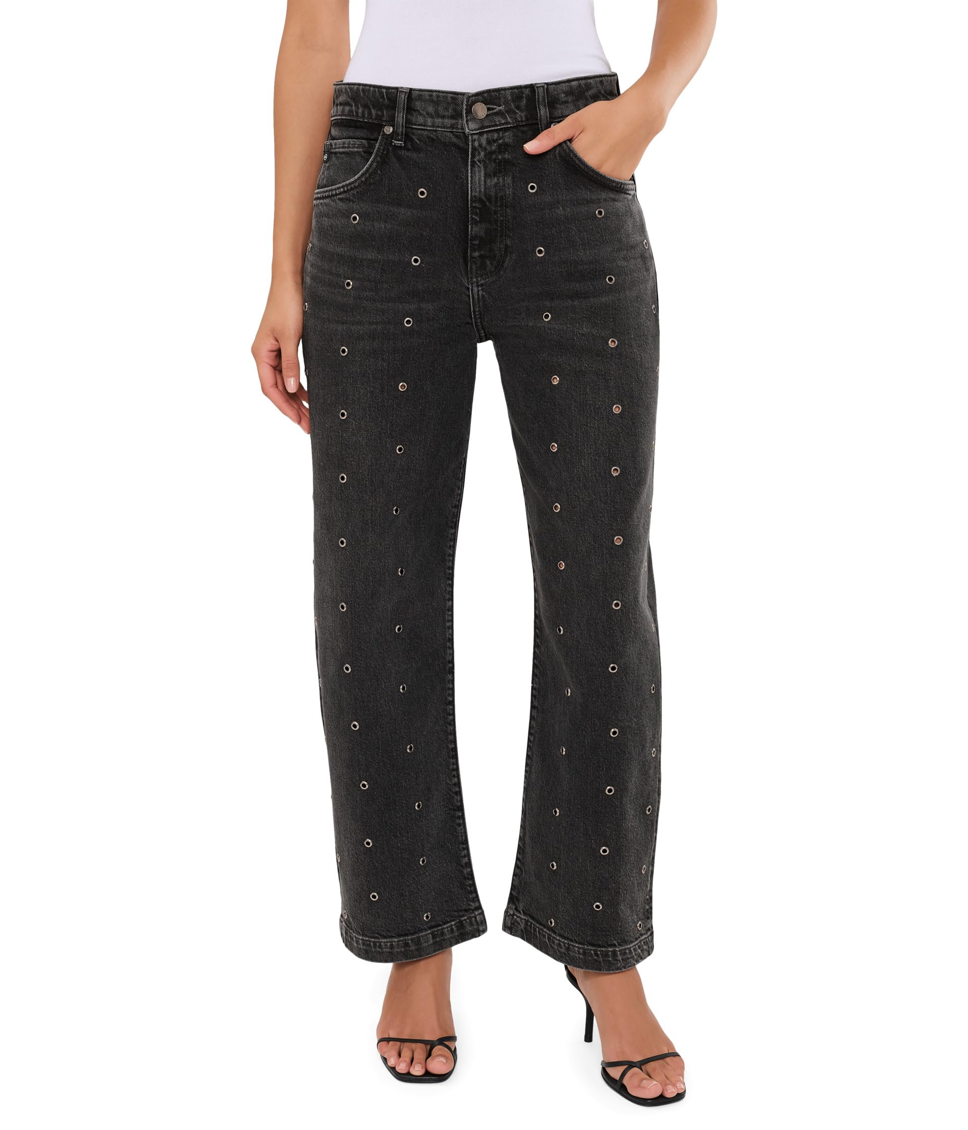 Hattie High-Rise Barrel Jeans in Innovation