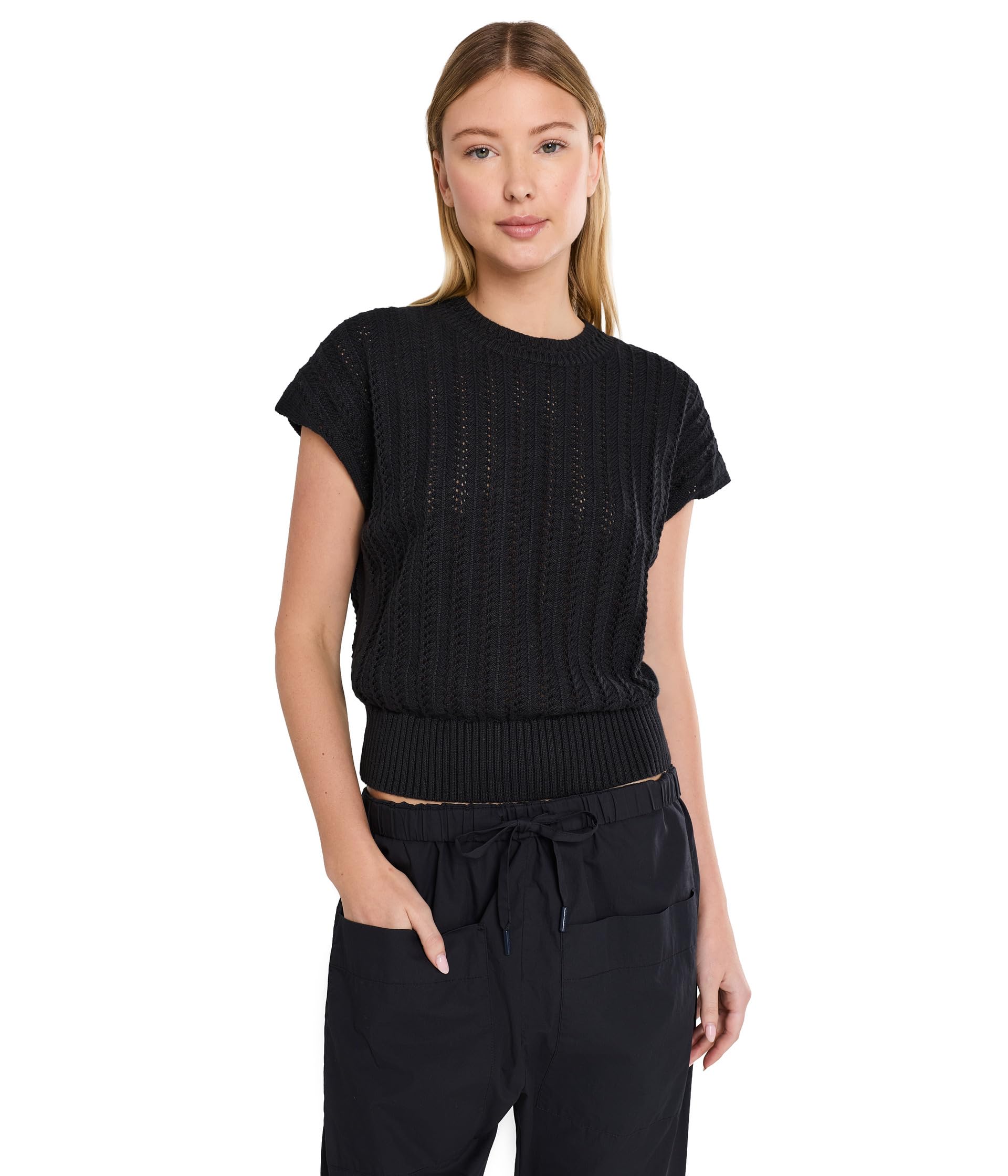 Novelty Stitch Wedge Sweater