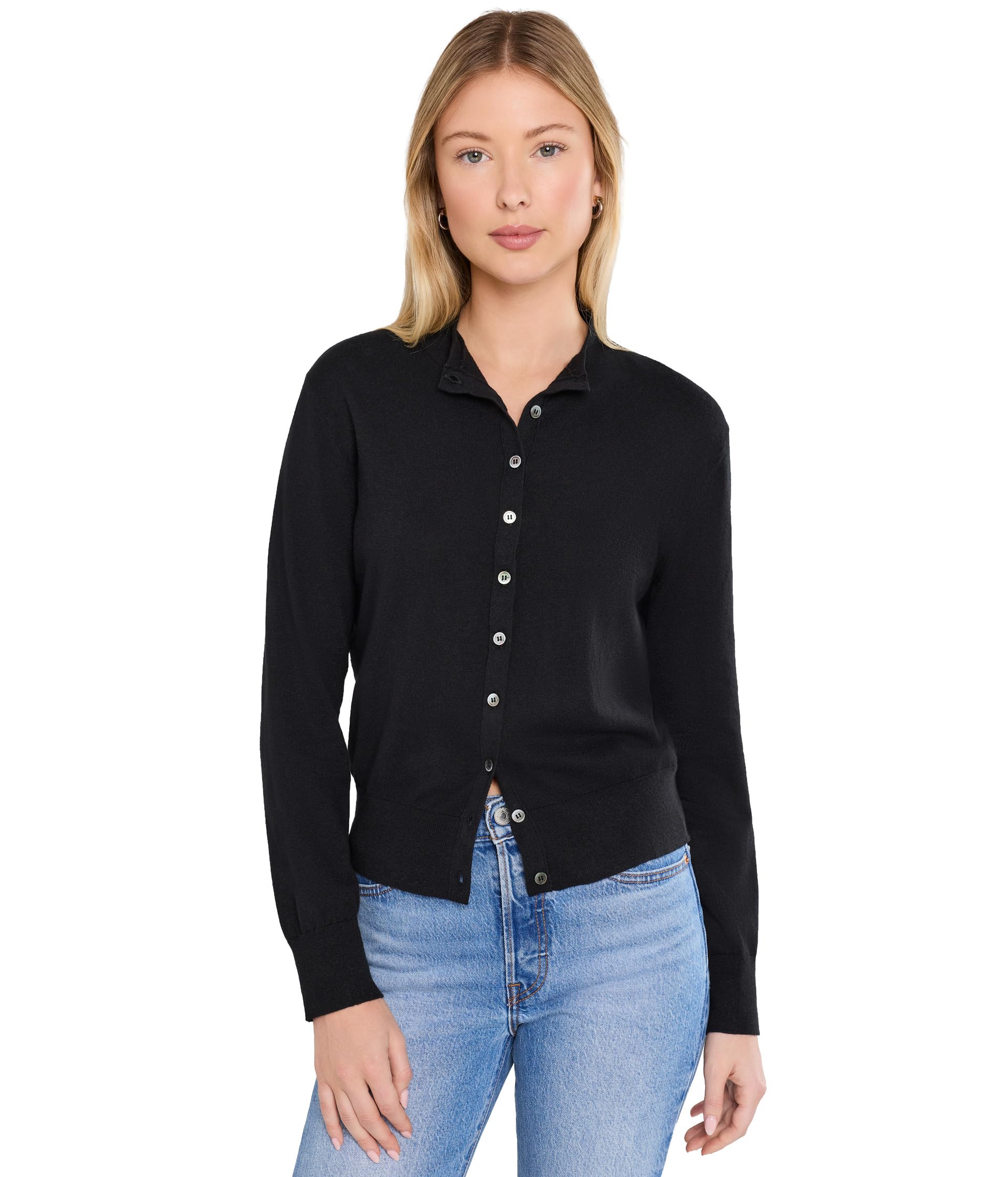 Funnel Neck Cardigan