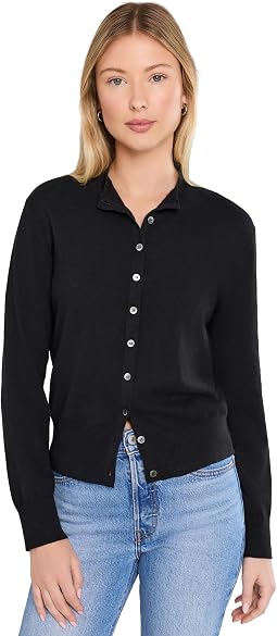 Funnel Neck Cardigan