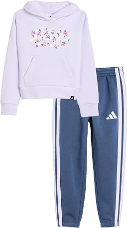 Graphic Hooded Pullover Pant Set (toddler/Little Kid)