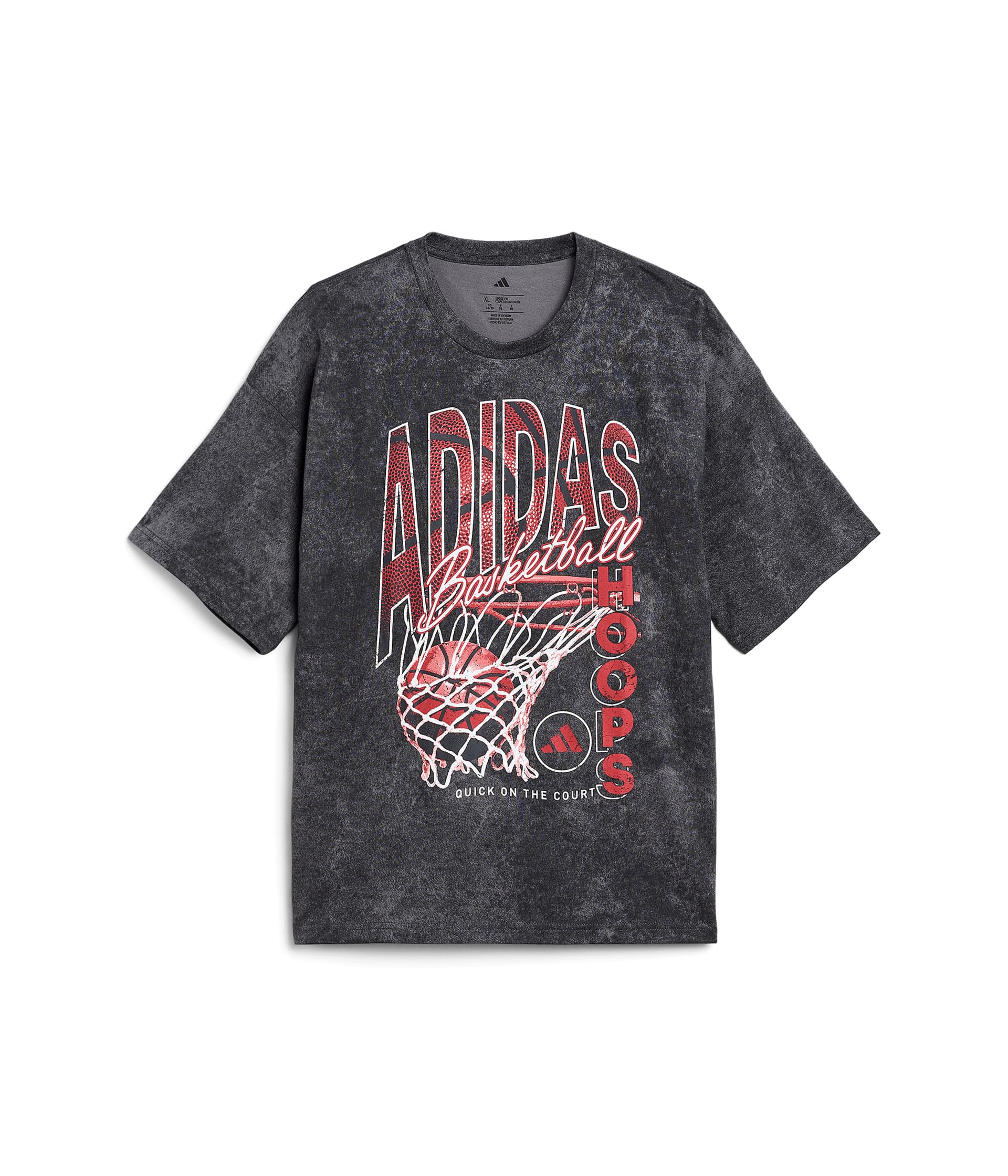 AOP Basketball Wash Tee (Big Kid)