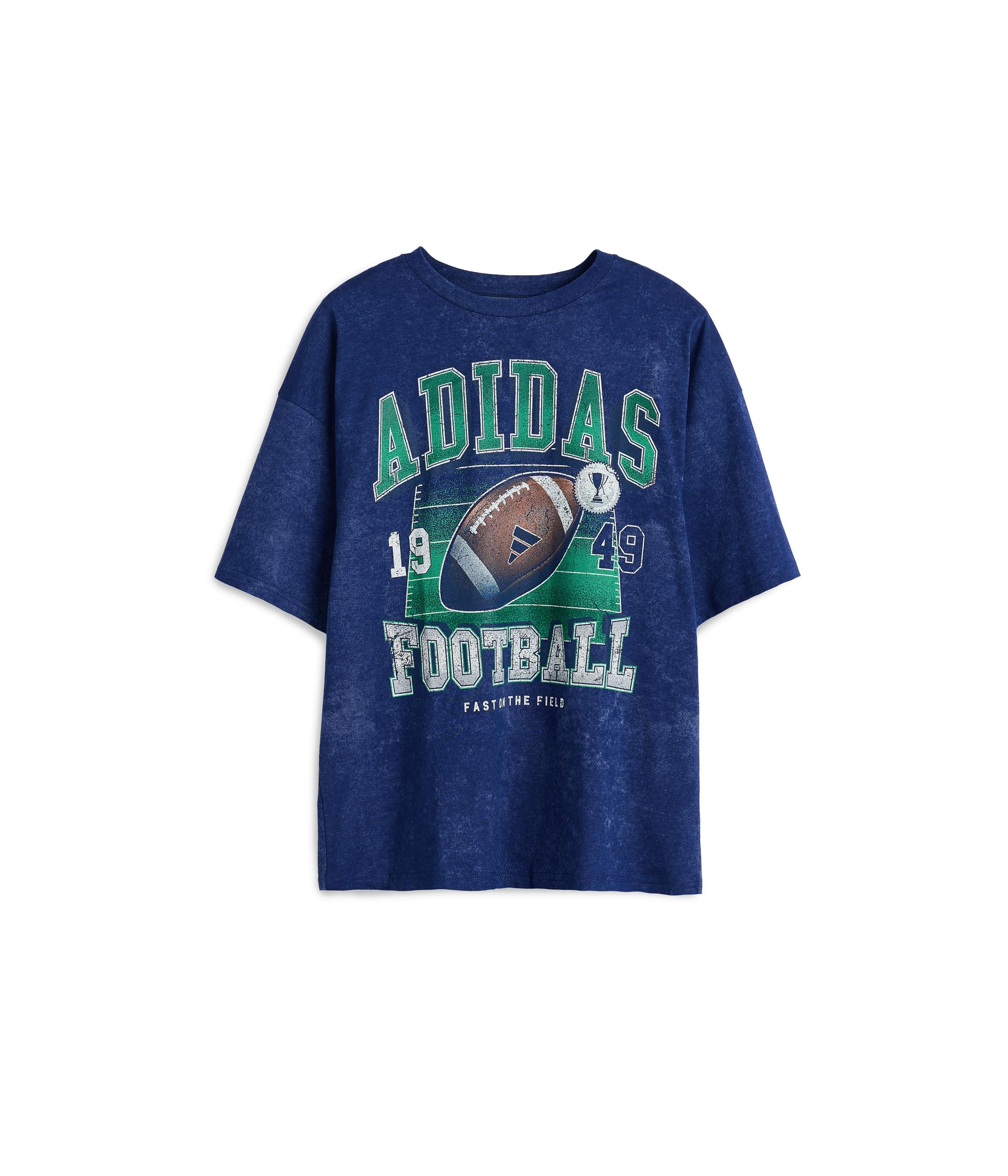 AOP Football Wash Tee (Big Kid)