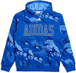 Худи с капюшоном в технике color-block halftone camo (для детей старшего возраста)