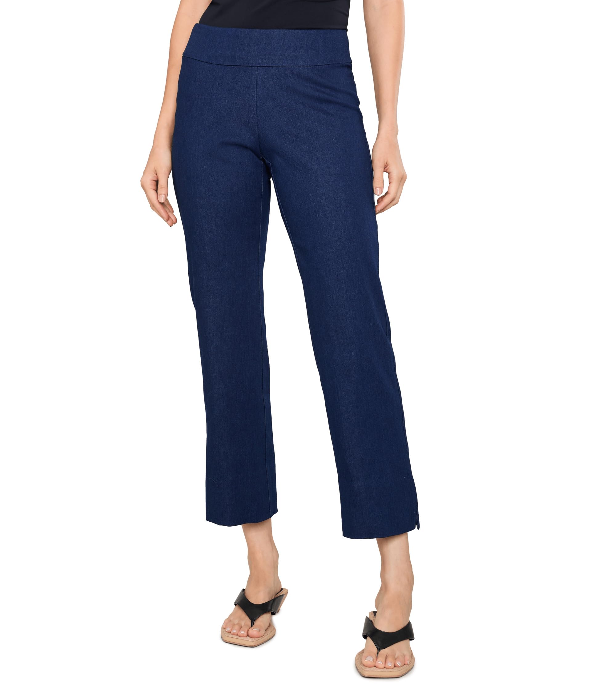 P600 Pull-On Denim Wide Ankle