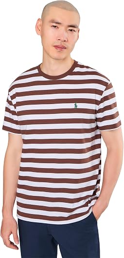 Футболка Polo Ralph Lauren с коротким рукавом и круглым вырезом в полоску
