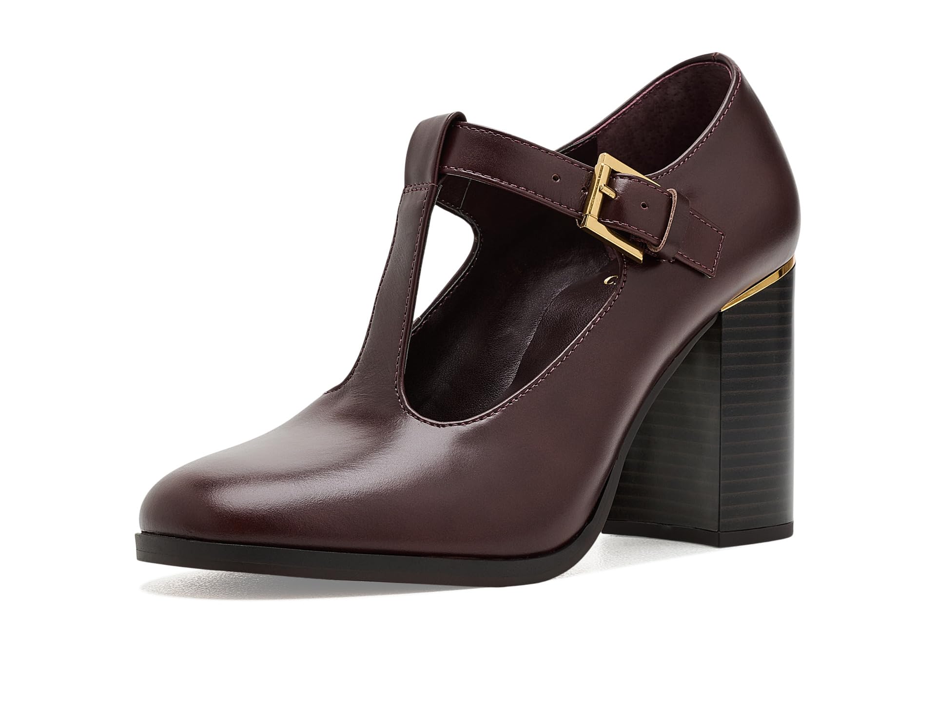 Micha T-Strap Block Heel Pumps