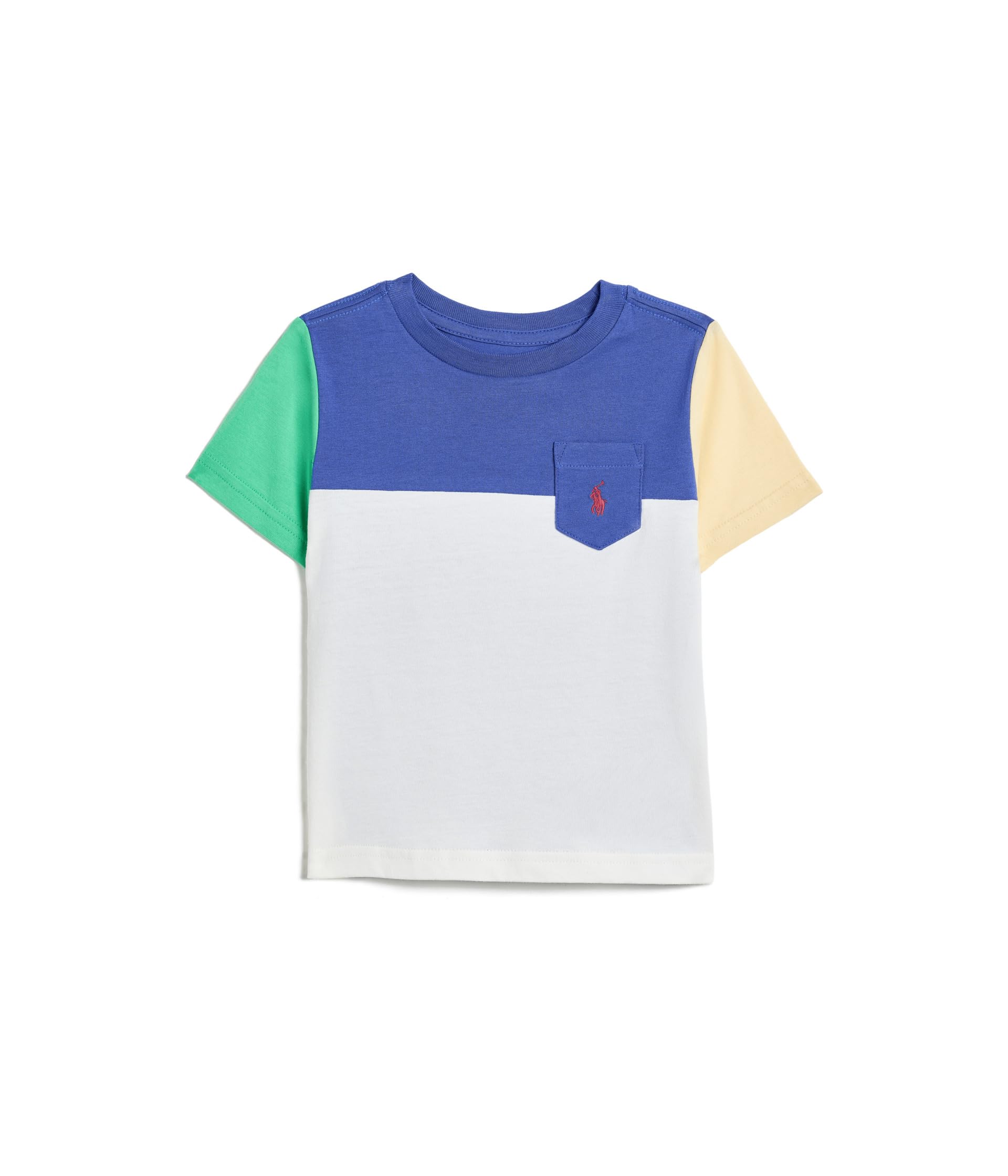 Color-Blocked Cotton Jersey Tee (Toddler/Little Kid)