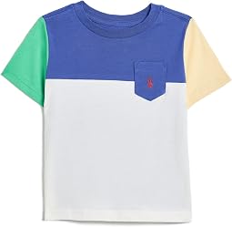 Color-Blocked Cotton Jersey Tee (Toddler/Little Kid)