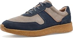 Navy Nubuck/Taupe Suede