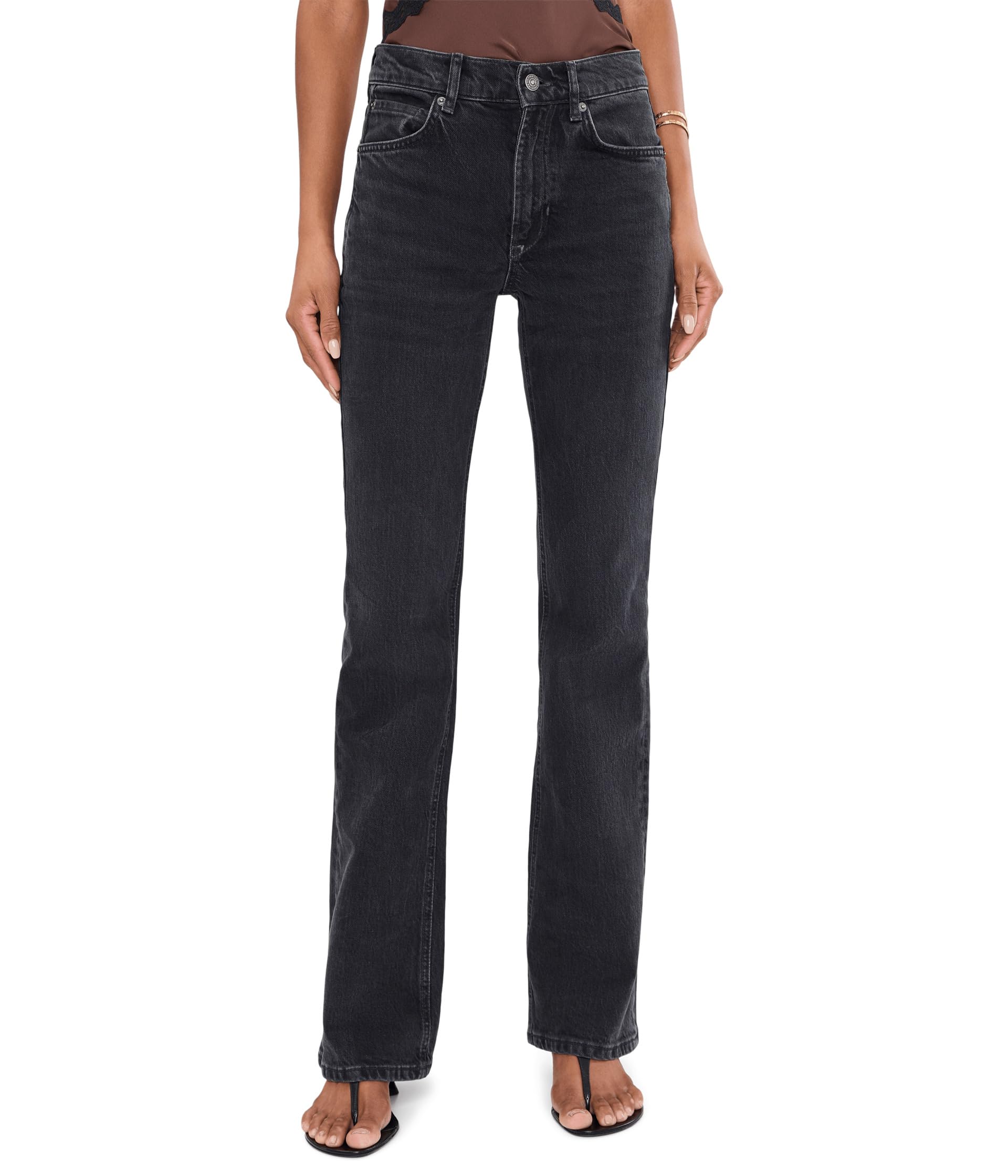 We The Free Double Knot High-Rise Straight Bootcut Jeans
