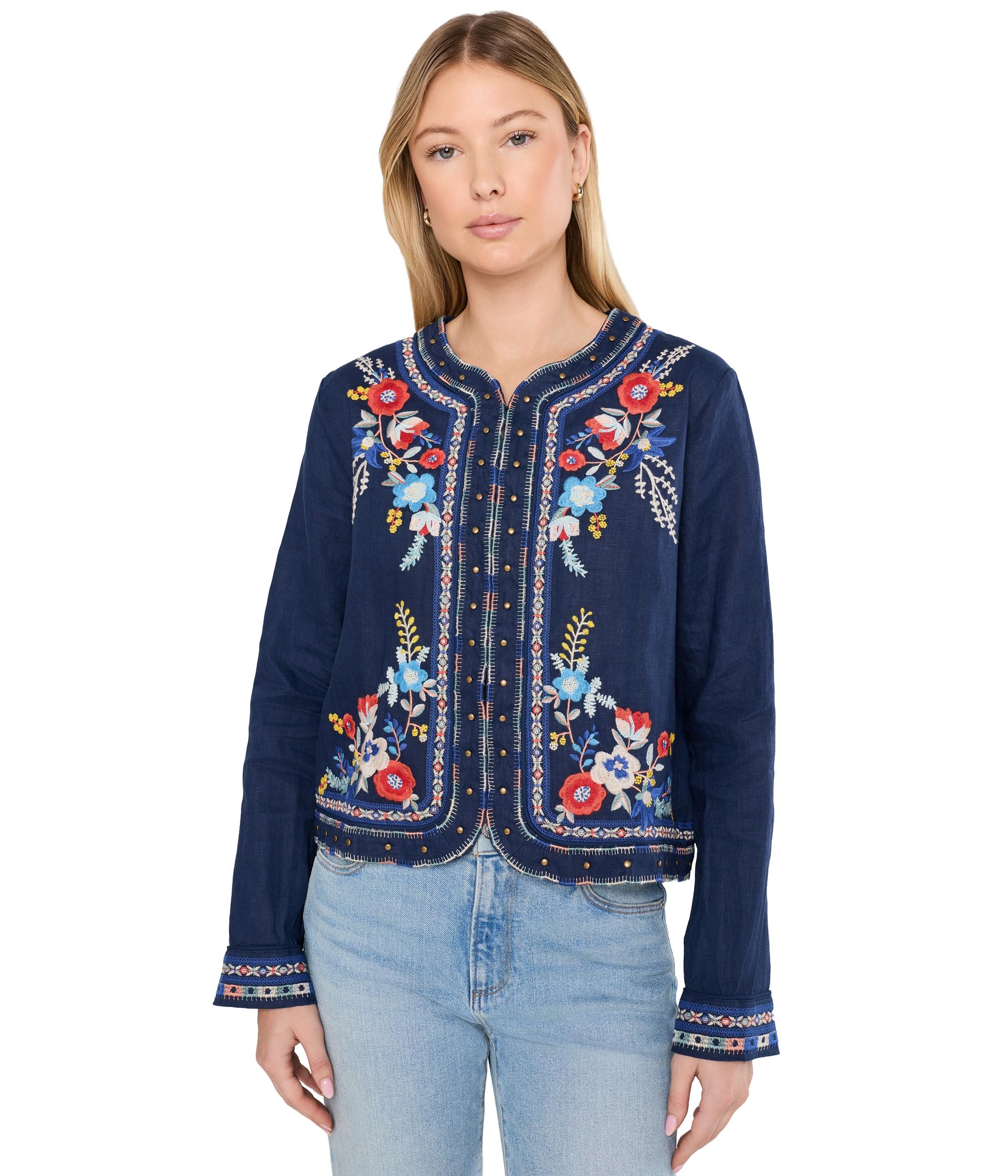 Linen Bolero Jacket