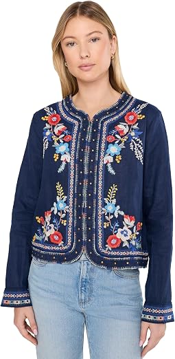 Linen Bolero Jacket