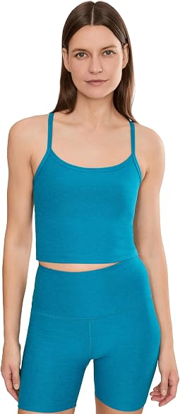 Beyond Yoga укороченная майка с узкими бретелями racerback