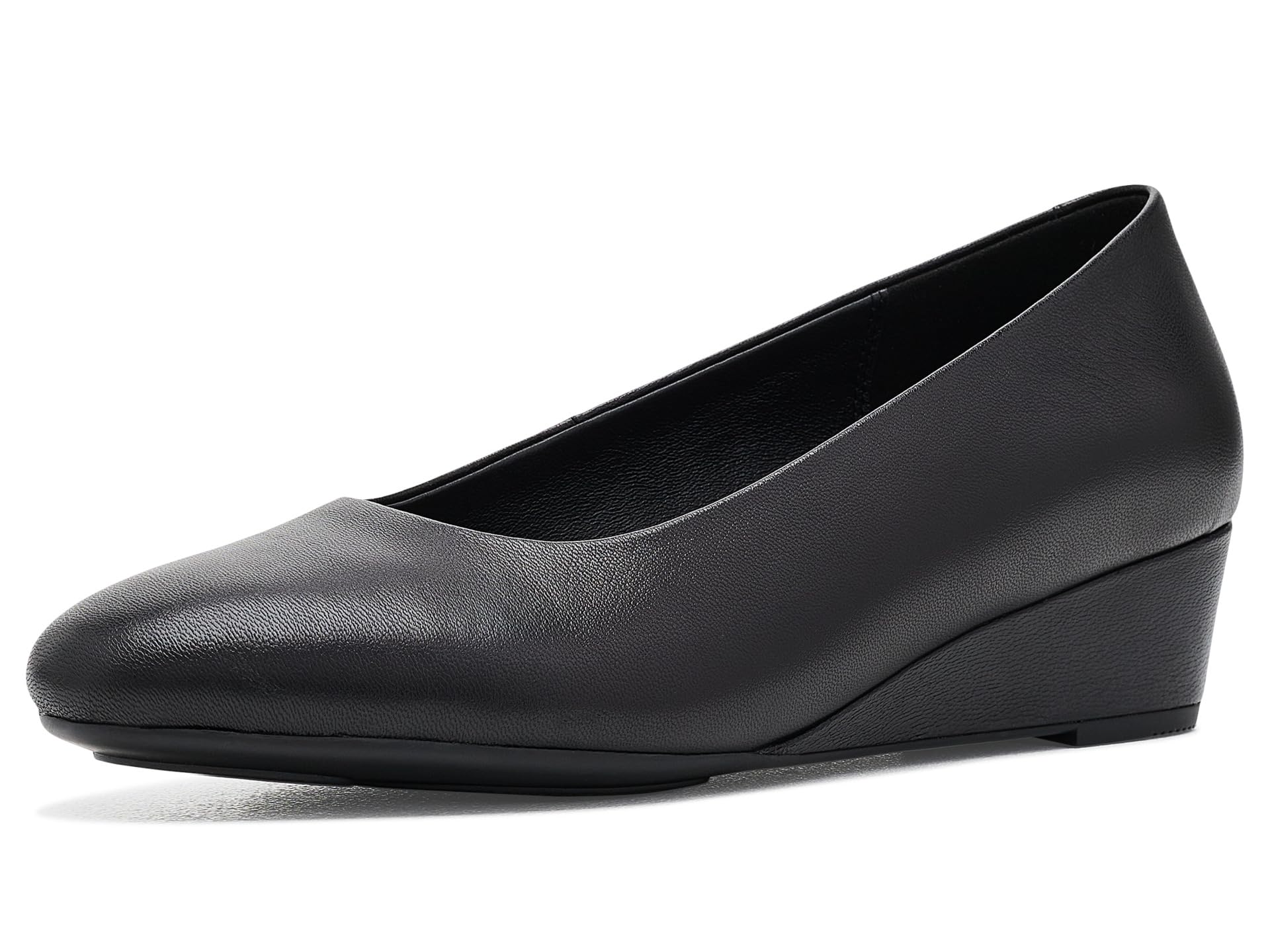 Elevate Leather Wedge Pumps