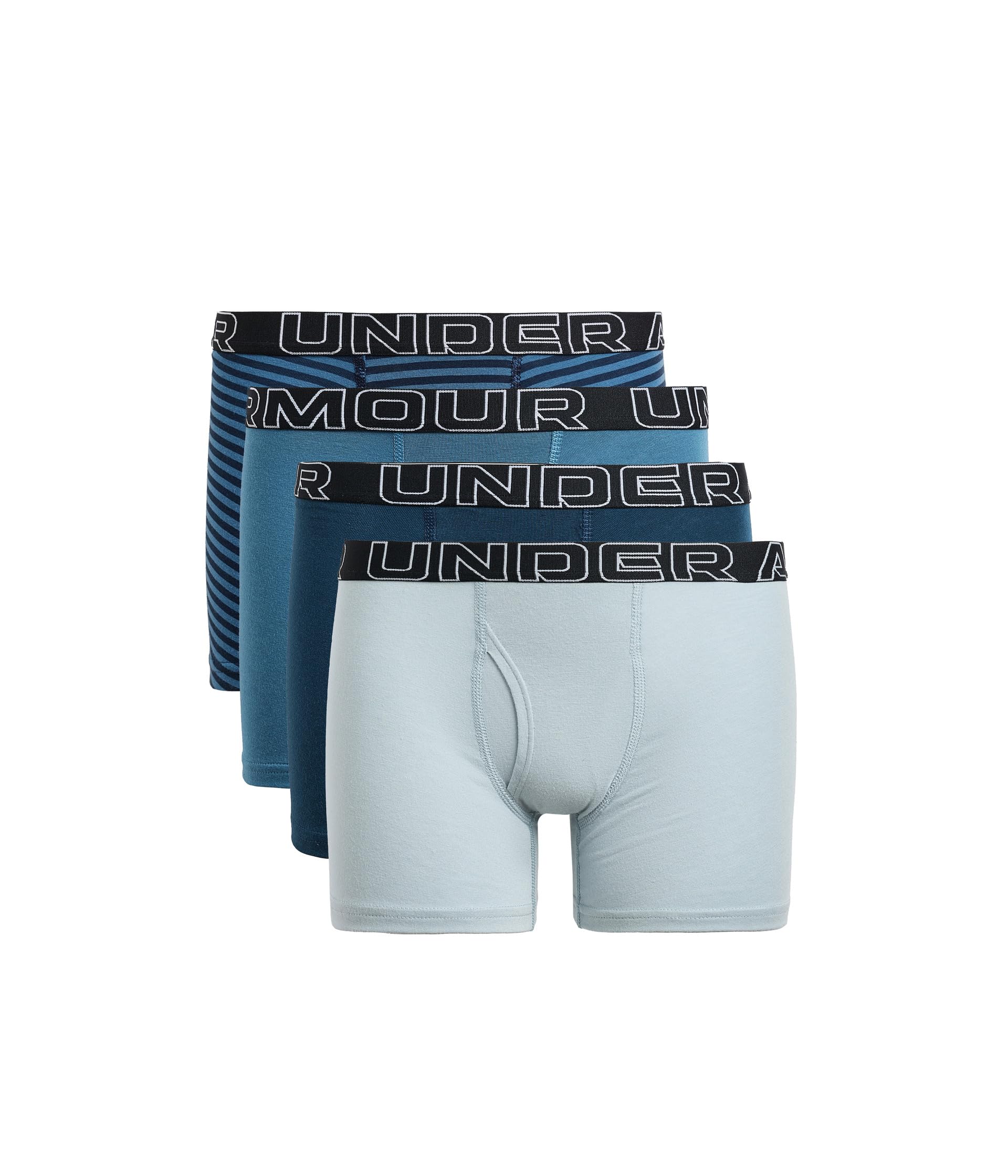 Performance Cotton-Stripe 4-Pack (Big Kid)