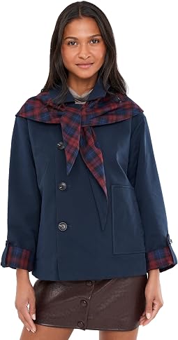 Reversible Scarf Barn Jacket