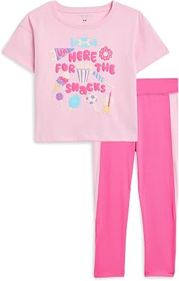 Color-Block Leggings Set (Little Kid)