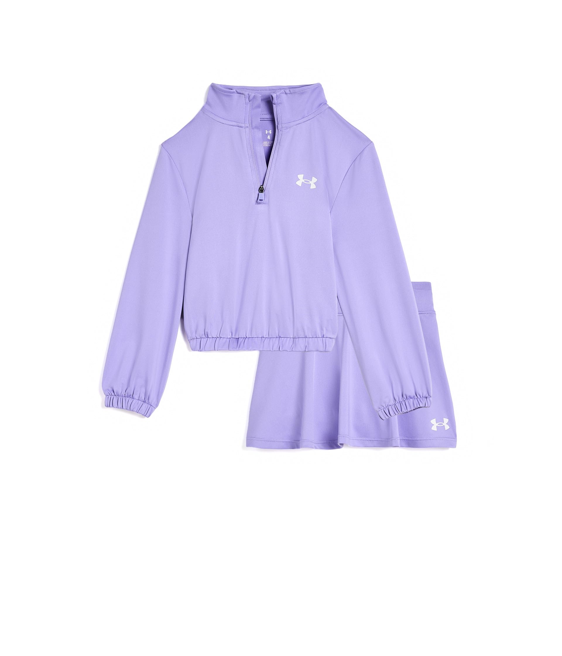 1/4 Zip Skort Set (Little Kid)