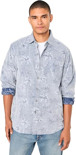Мужская рубашка Tommy Bahama Coastline Cord Indigo Jungle