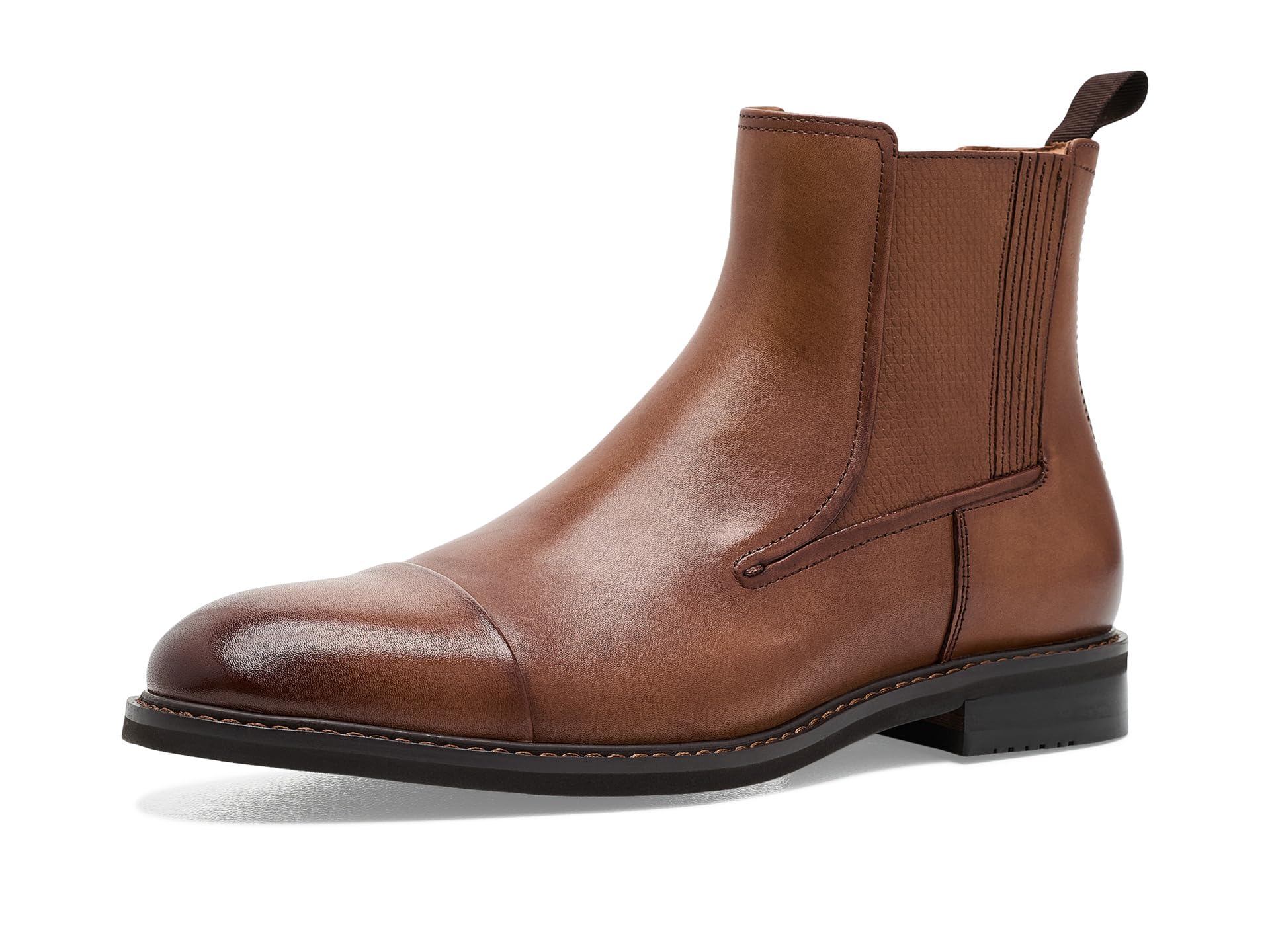 Berkshire Cap Toe Inside Zip Boots