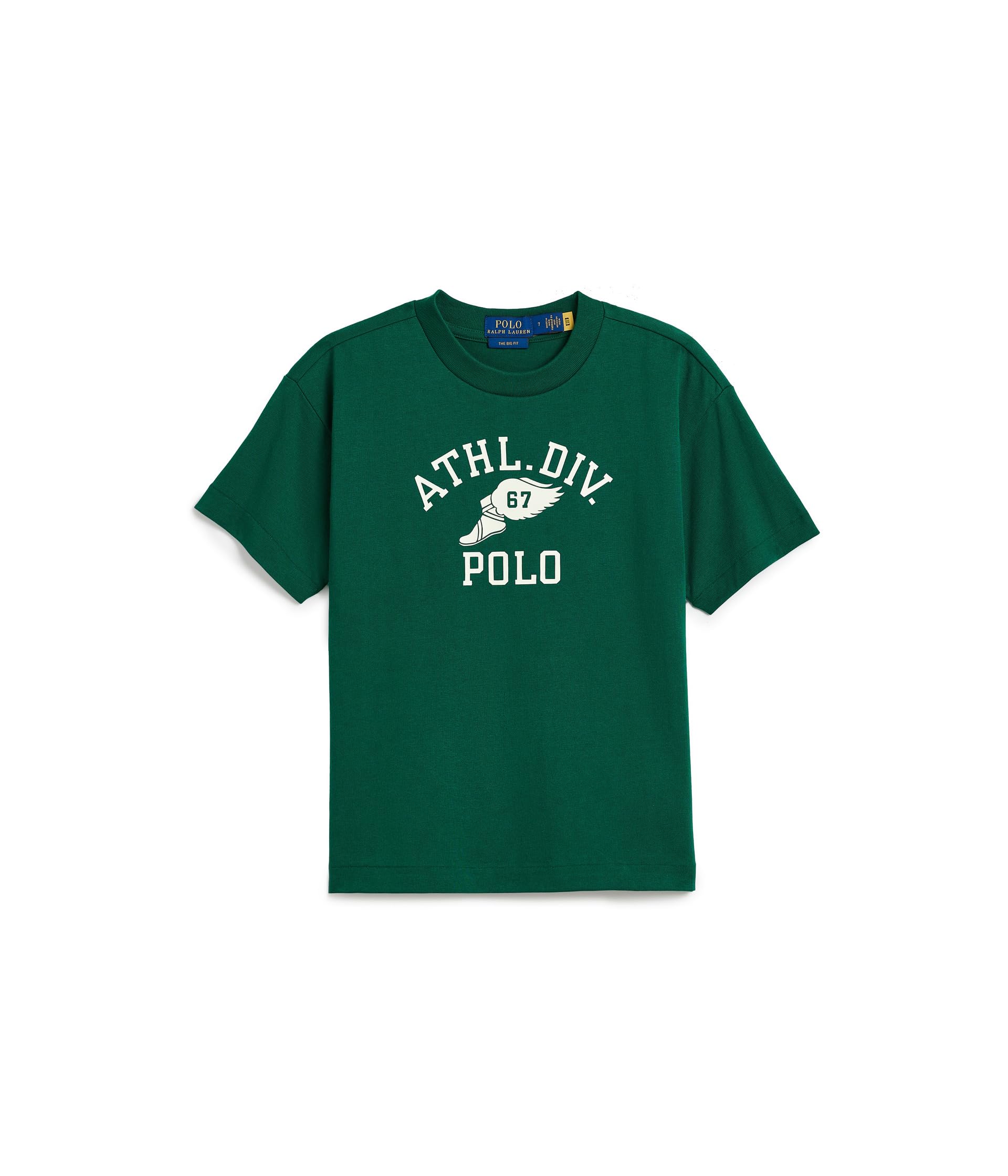 Big Fit Logo Cotton Tee (Toddler/Little Kid)