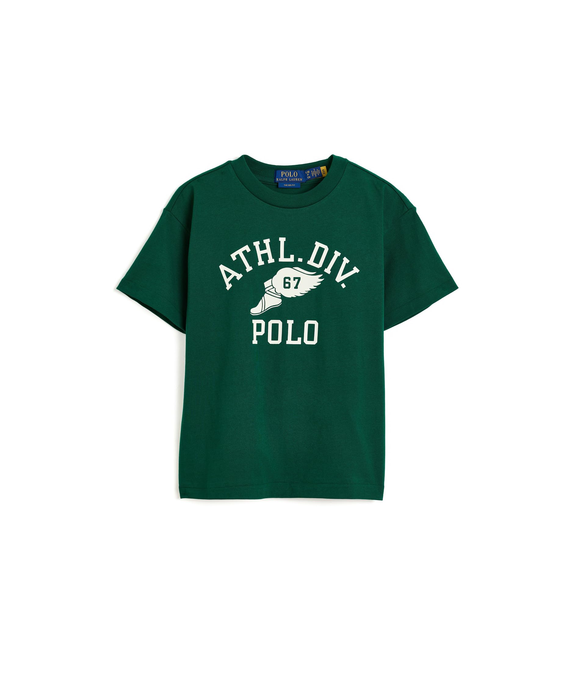 Big Fit Logo Cotton Tee (Big Kid)