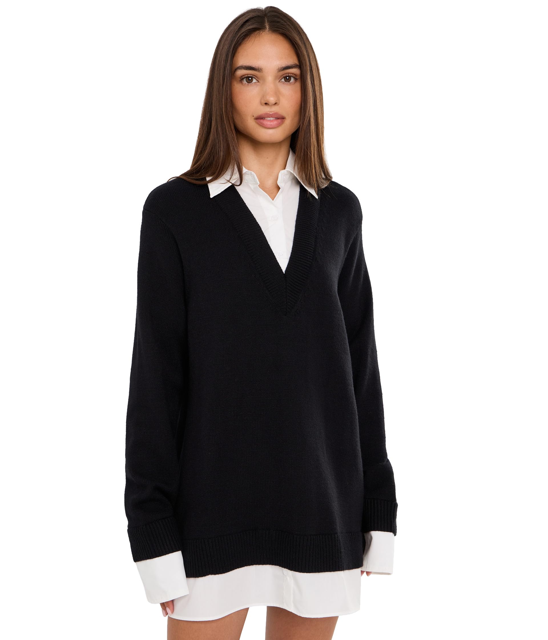 Lyle Collared Sweaterdress